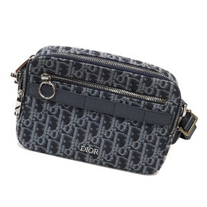 Christian Dior Safari Maxi Messenger Bag Shoulder Trotter Pattern